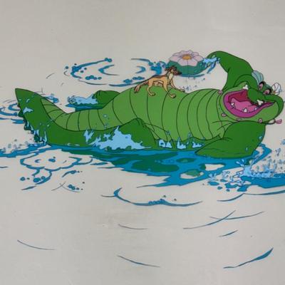 “King Gator & Charlie - All Dogs go to Heaven” Cel by Don Bluth (4-DZ)