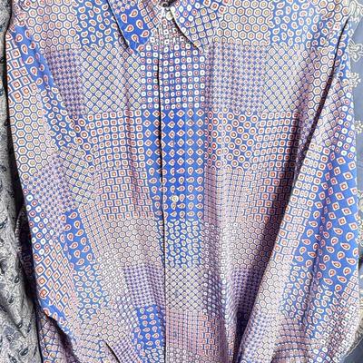 Men’s Size Large Oxford Shirt Lot - Ralph Lauren, English Laundry, Robert Graham, and More - 48 shirts