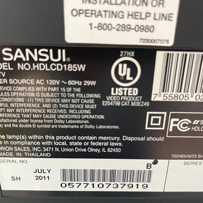 Sansui HDLCD 85W Monitor TV