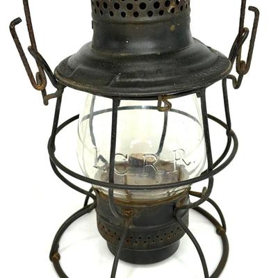 The Adams & Westlake Co. "ADLAKE" Rail Road Lantern - New York, Chicago, Phila.
