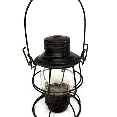 The Adams & Westlake Co. "ADLAKE" Rail Road Lantern - New York, Chicago, Phila.