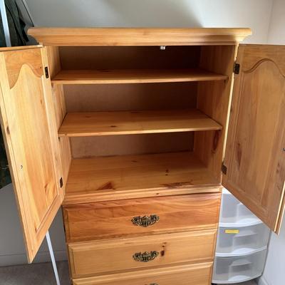 Petite Wooden Wardrobe (PC-BM)