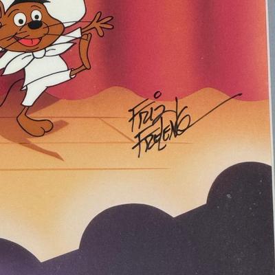 “Chorus Line” Warner Bro’s Cel by Friz Freleng (5-DZ)