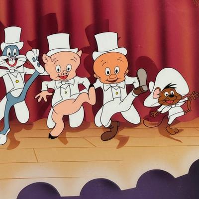 “Chorus Line” Warner Bro’s Cel by Friz Freleng (5-DZ)