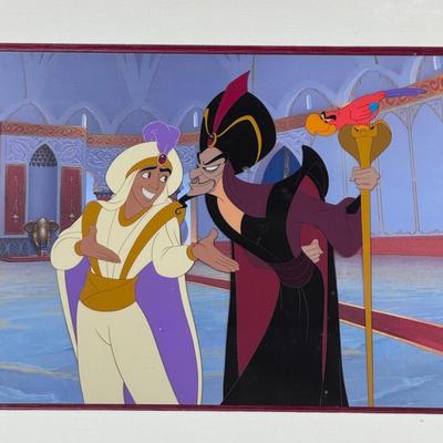 “Deception-Aladdin” Walt Disney Cel (1-DZ)