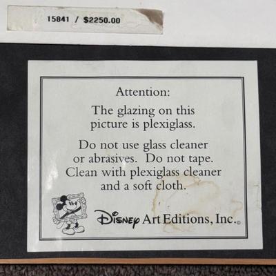 “Deception-Aladdin” Walt Disney Cel (1-DZ)