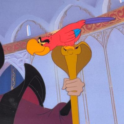 “Deception-Aladdin” Walt Disney Cel (1-DZ)