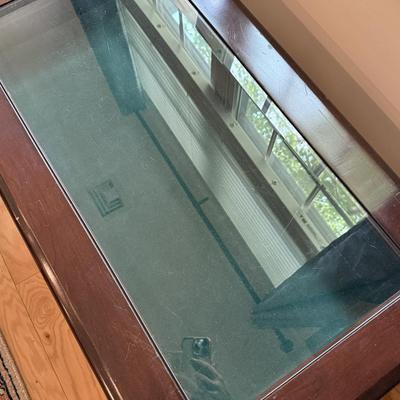 Shadow box coffee table