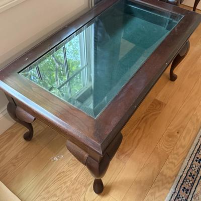 Shadow box coffee table