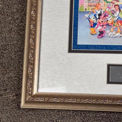 Walt Disney World 25th Commemorative Framed Ticket (3-DZ)