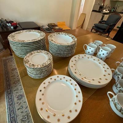 American Atelier Heavenly Hosts China set & American Atelier Party Time set