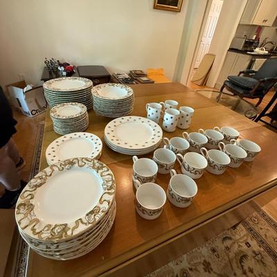 American Atelier Heavenly Hosts China set & American Atelier Party Time set