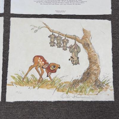 Ollie Johnston and Frank Thomas Bambi Box Sets - Suite I and IV (2-DZ)