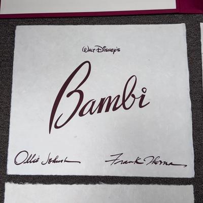 Ollie Johnston and Frank Thomas Bambi Box Sets - Suite I and IV (2-DZ)