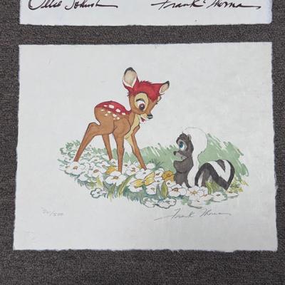 Ollie Johnston and Frank Thomas Bambi Box Sets - Suite I and IV (2-DZ)