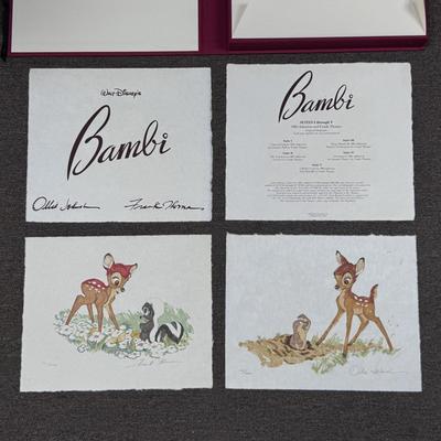 Ollie Johnston and Frank Thomas Bambi Box Sets - Suite I and IV (2-DZ)