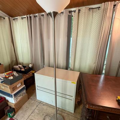 Brushed nickel floor lamp (there are 3 selling separately)