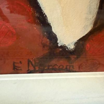Signed artwork