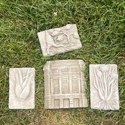 Pair of Large Urn Planters, Urn Finial & More (FP-RG)