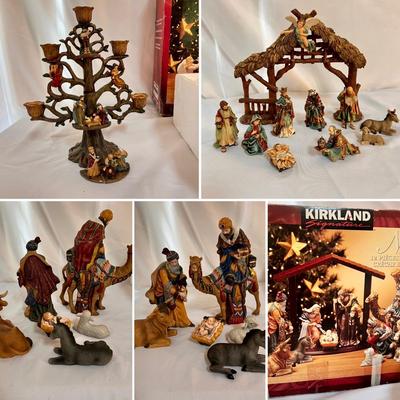 Studio 56 & Kirkland Porcelain Nativity Sets Plus More (L-RG)