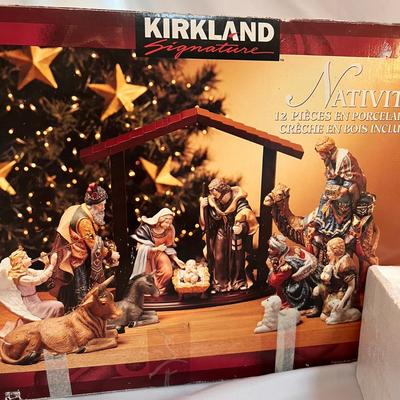 Studio 56 & Kirkland Porcelain Nativity Sets Plus More (L-RG)