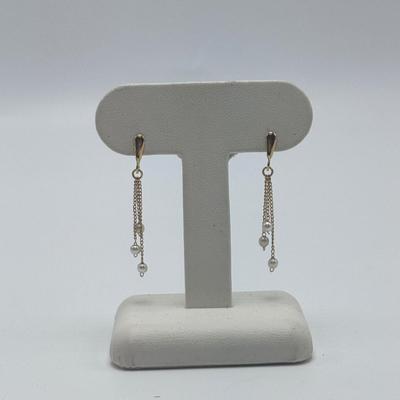 14K Stud Earrings (ST-DZ)