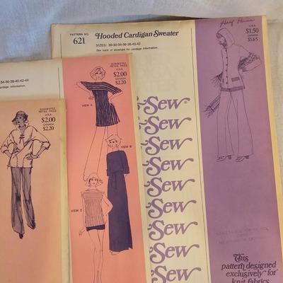 Books & Vintage Sewing Patterns (BD-JS)