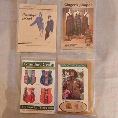 Books & Vintage Sewing Patterns (BD-JS)