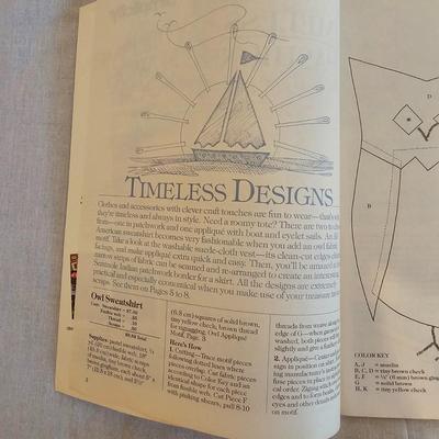 Books & Vintage Sewing Patterns (BD-JS)