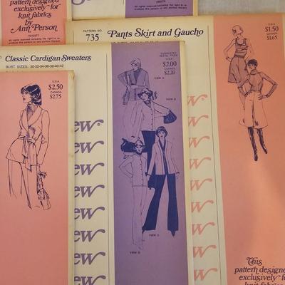 Books & Vintage Sewing Patterns (BD-JS)