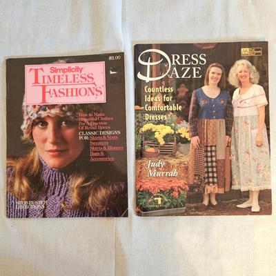 Books & Vintage Sewing Patterns (BD-JS)