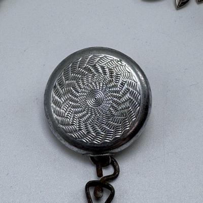 Gorham Full Lead Crystal Snowflake and Other Vintage Brooches and Pendants (ST-DZ)
