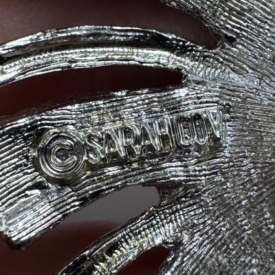 Gorham Full Lead Crystal Snowflake and Other Vintage Brooches and Pendants (ST-DZ)