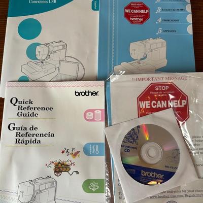 Brother SE400 Sewing/Embroidery Machine and Accessories