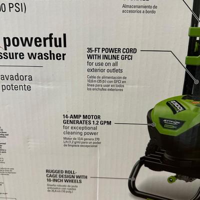 NEW Greenworks 2300 PSI TruBrushless Electric Pressure Washer