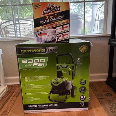 NEW Greenworks 2300 PSI TruBrushless Electric Pressure Washer