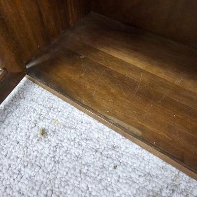 Rounded Pair of Glass Door Bookcases (BD-JS)