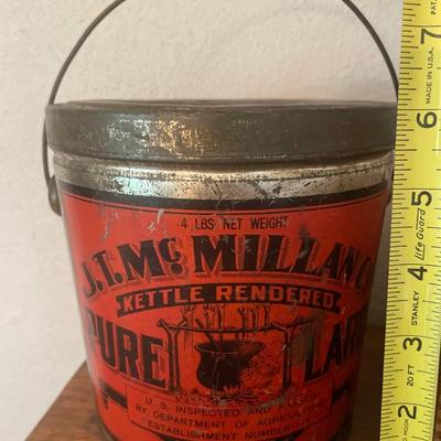 Vintage Lard, Coffee & Gold Medal box