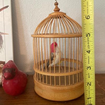 Bird decor & book