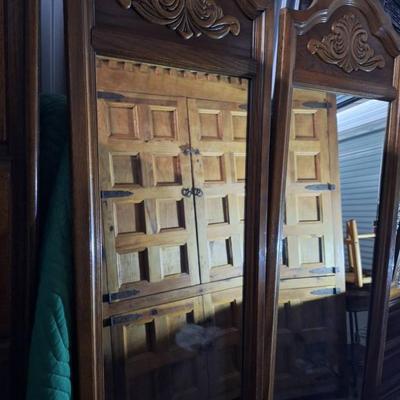 Dresser with Mirrors