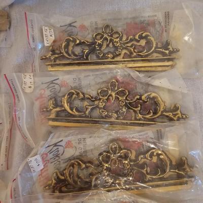 Solid Brass Embroidery Hangers from Denmark (BO-JS)
