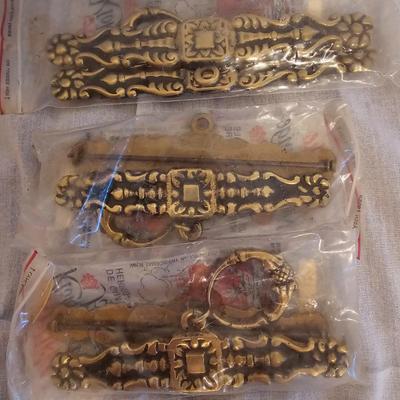 Solid Brass Embroidery Hangers from Denmark (BO-JS)