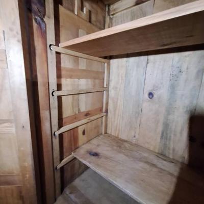 Pine Farmhouse Armoire
