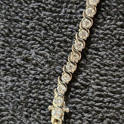 Moissanite Tennis Bracelet