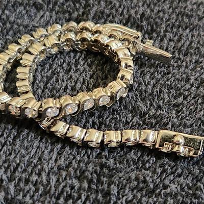 Moissanite Tennis Bracelet