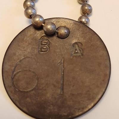 West Virgina Coal Miner's Tag