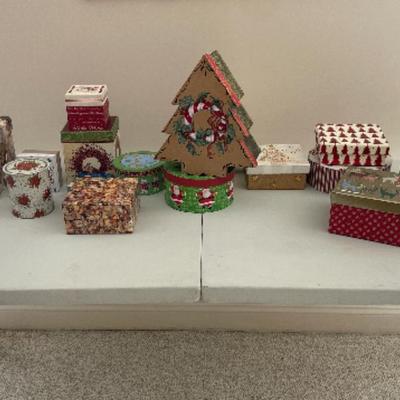 Beautiful Christmas boxes
