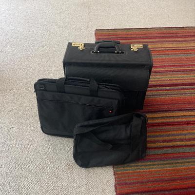 Three briefcases/bags