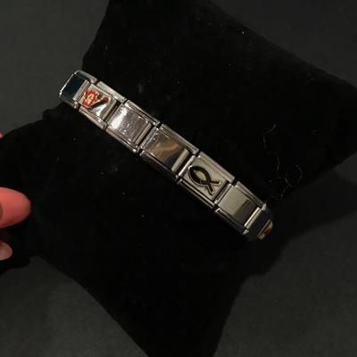 Italy stretch charm bracelet