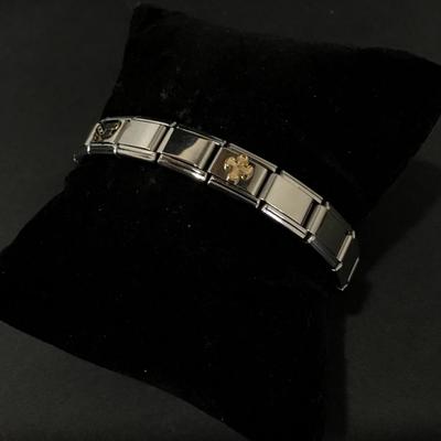 Italy stretch charm bracelet